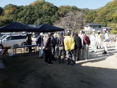 用地測量境界立会