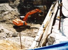 既設砂防堰堤改築設計